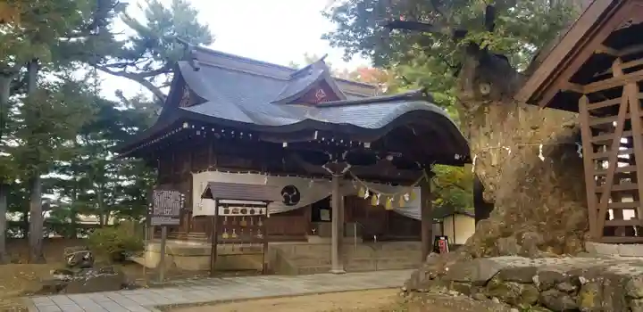 川中島古戦場八幡社の本殿・本堂
