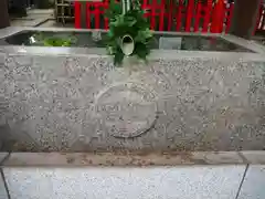 新田神社の手水