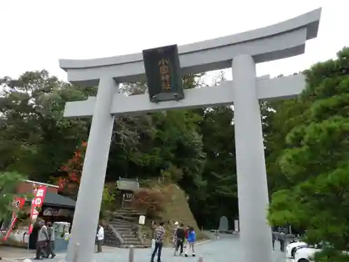 小國神社の鳥居