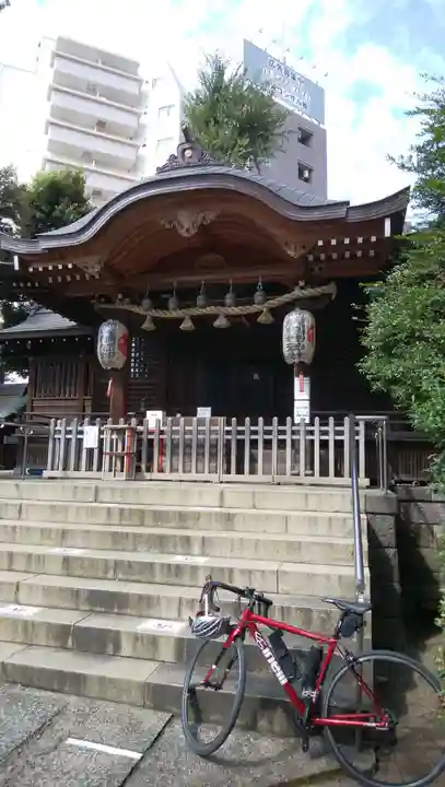 池尻稲荷神社の本殿・本堂