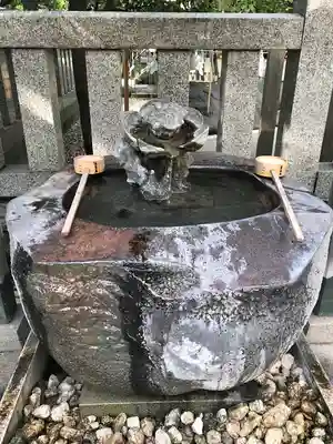 牛天神北野神社の手水舎