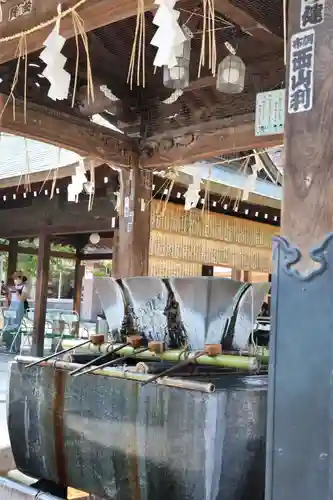 櫛田神社の手水舎