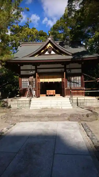 築地神社の本殿・本堂