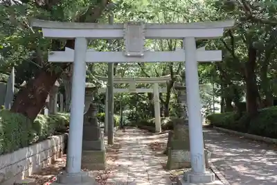 前原御嶽神社の鳥居