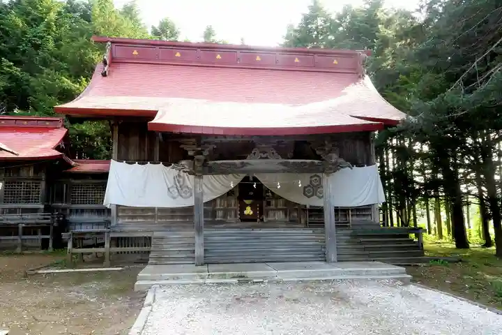 網走神社の本殿・本堂