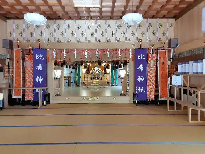 比布神社の本殿・本堂