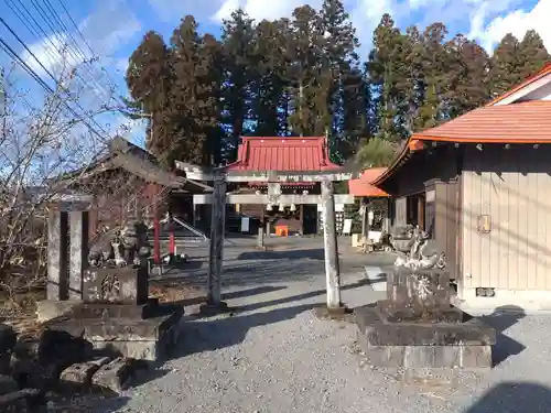 森友瀧尾神社の鳥居