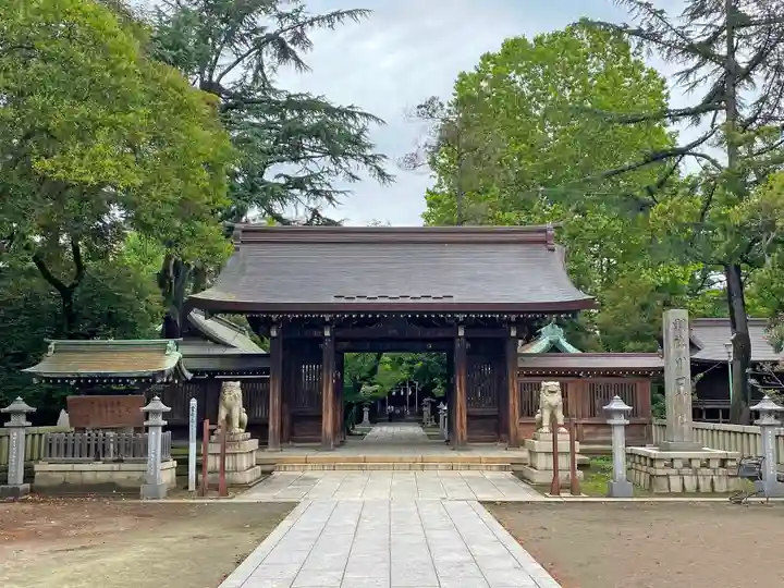 川口神社の山門・神門