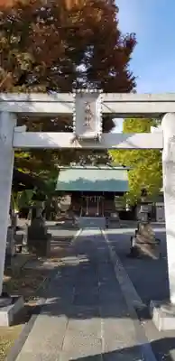 本一色天祖神社の鳥居