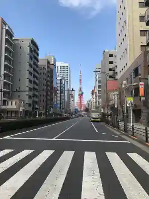 三田春日神社の周辺