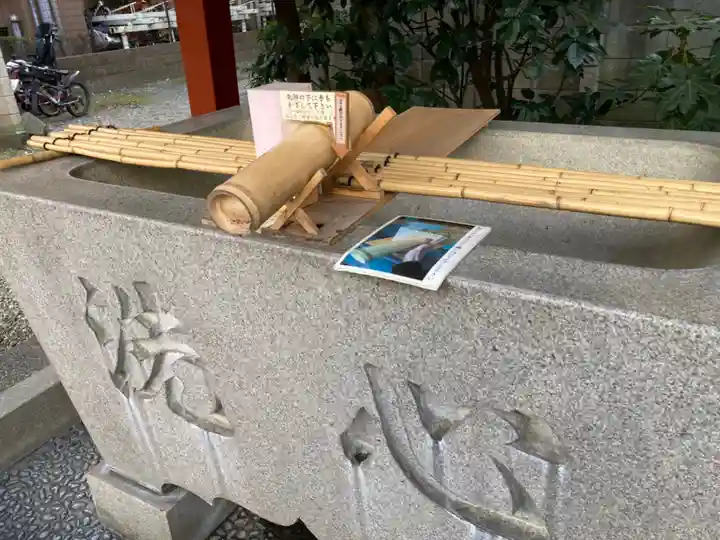 秋葉神社の手水舎