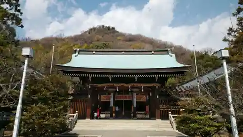 愛媛縣護國神社の本殿