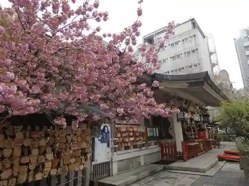 露天神社（お初天神）の自然