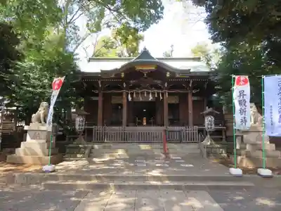 中目黒八幡神社の本殿・本堂