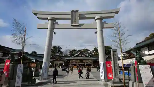 廣島護國神社の鳥居