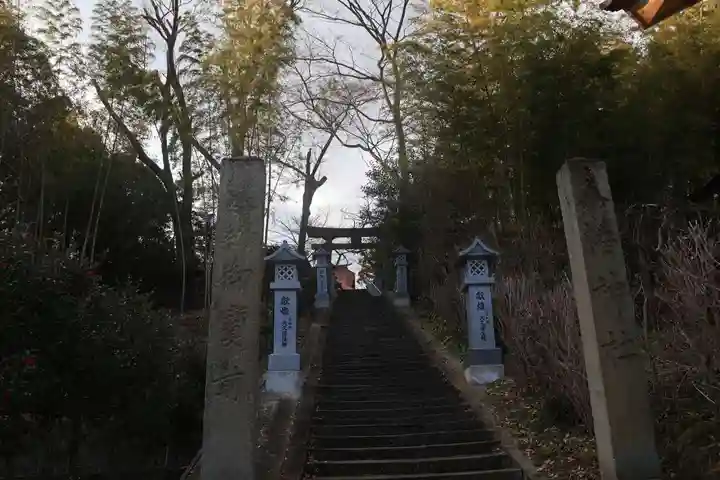 八幡神社の景色