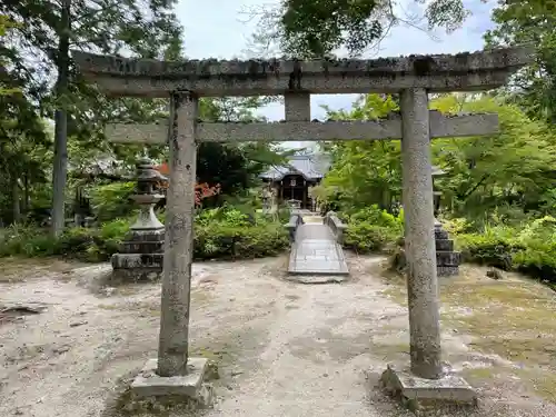 曼殊院門跡の鳥居