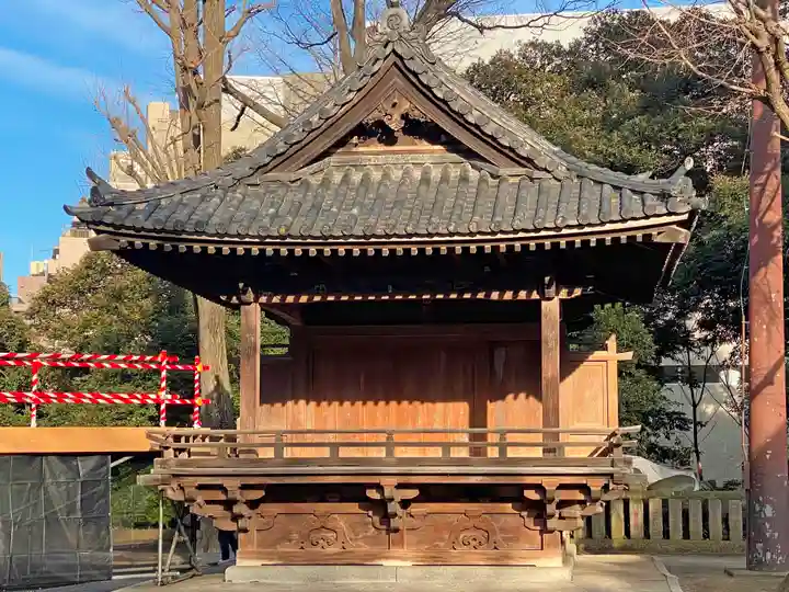 根津神社の本殿・本堂