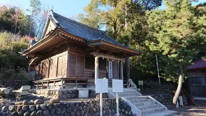 横瀬八幡神社の本殿・本堂