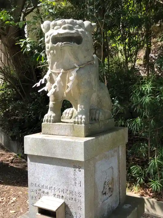宇佐八幡神社の狛犬