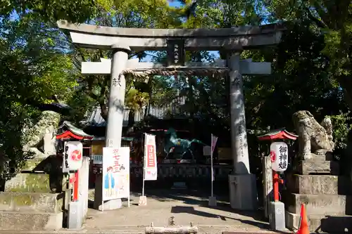 高知八幡宮の鳥居