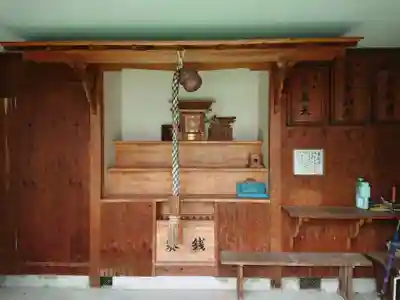 皇座神社の本殿・本堂