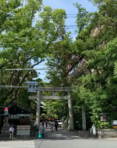 岡崎神社の鳥居