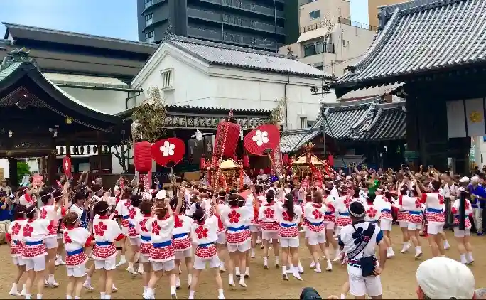 大阪天満宮のお祭り