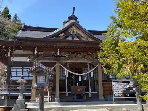 山口八幡宮の本殿