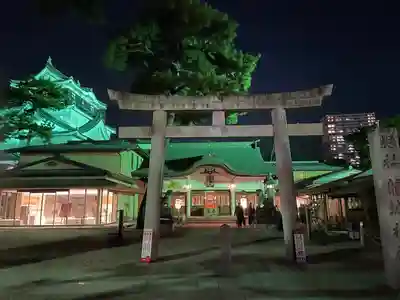 龍城神社の鳥居