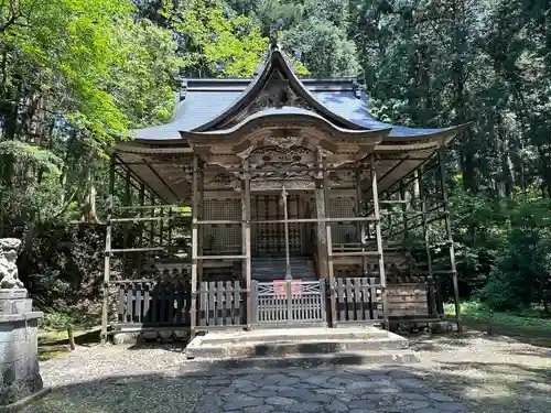 平泉寺白山神社の本殿