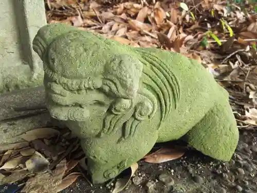 浅間神社の狛犬