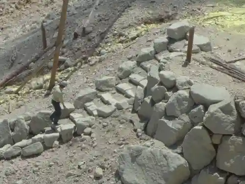 大涌谷延命地蔵尊の周辺