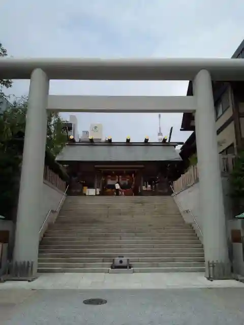 芝大神宮の鳥居