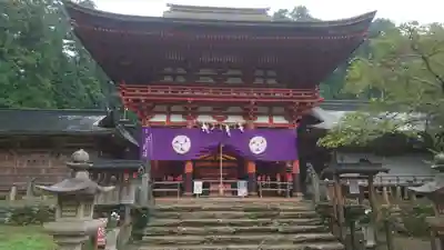 丹生都比売神社の山門・神門