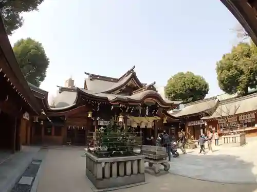 櫛田神社の本殿・本堂
