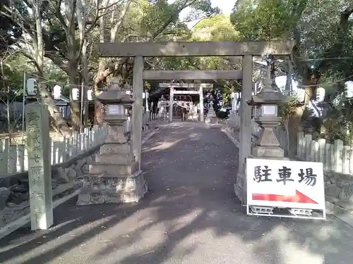 七所神社の鳥居