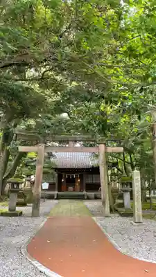 尾山神社の鳥居