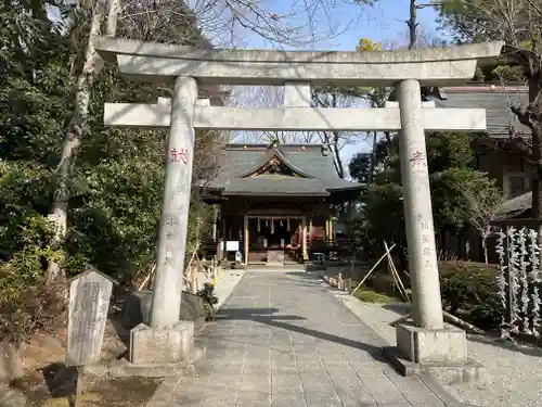 出雲大社相模分祠の鳥居