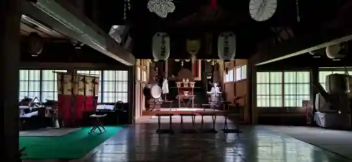 安久津八幡神社の本殿