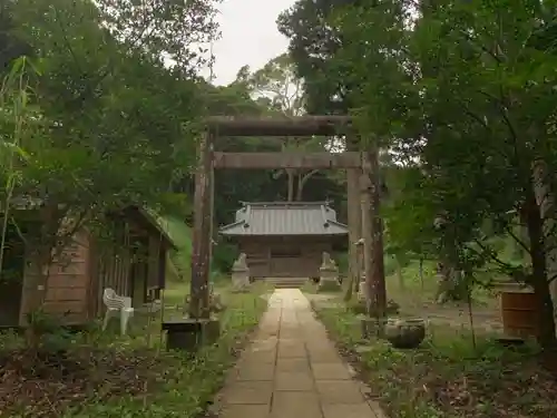 山宮神社の鳥居