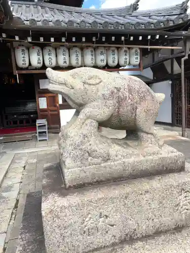 摩利支天堂 禅居庵の狛犬