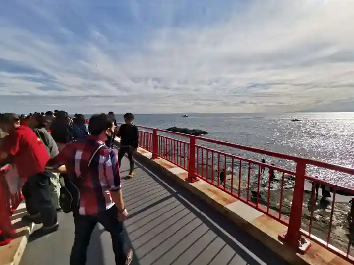 江島神社の景色