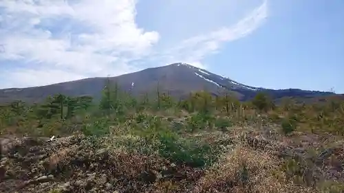 寛永寺別院浅間山観音堂の景色