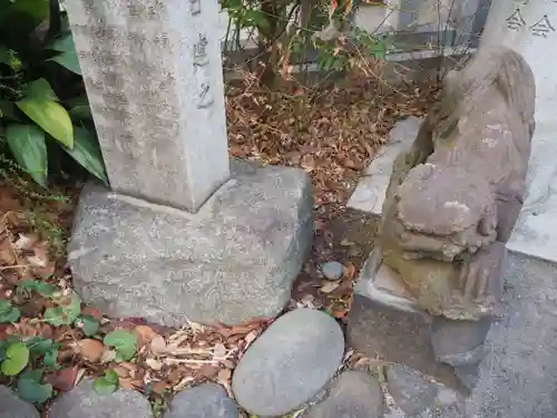 太田姫稲荷神社の狛犬