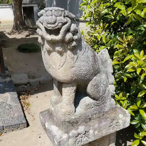 鎮宅霊符神社の狛犬