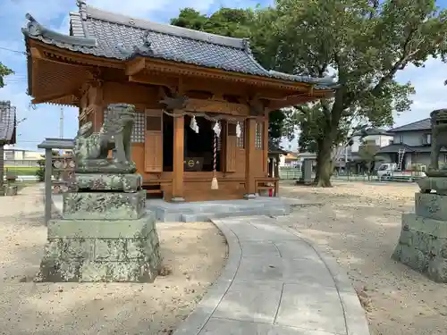 田脇日吉神社の本殿