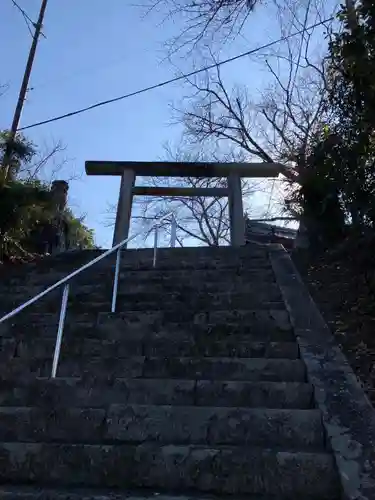 学文路天満宮の鳥居