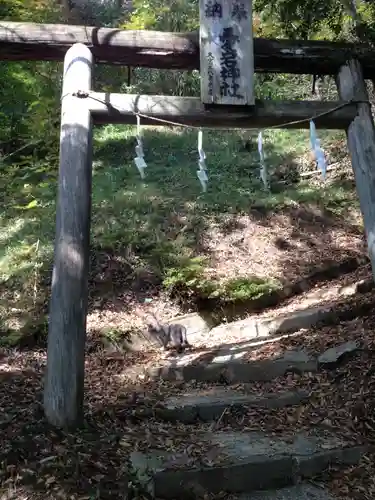 刈田嶺神社の鳥居