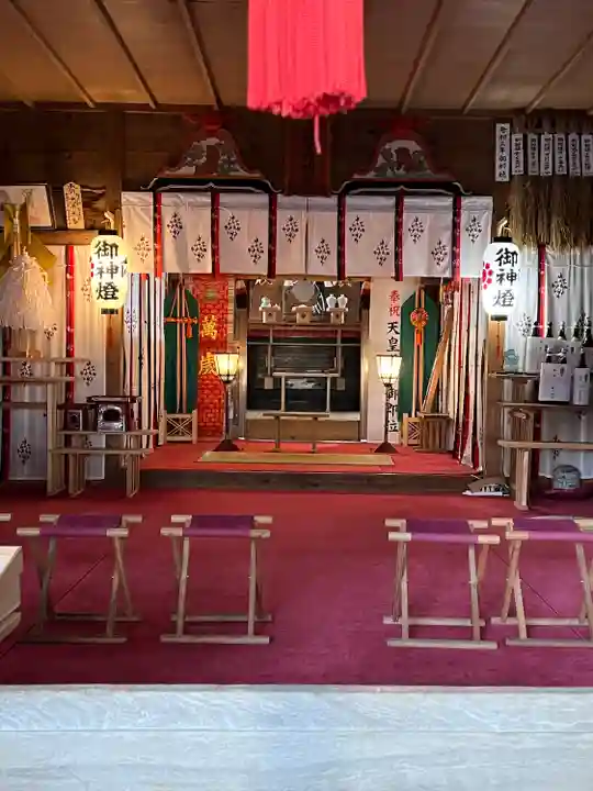 加江田神社の本殿・本堂